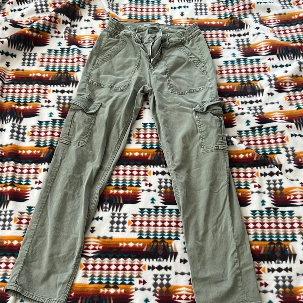 Men's Green Cargo Pants